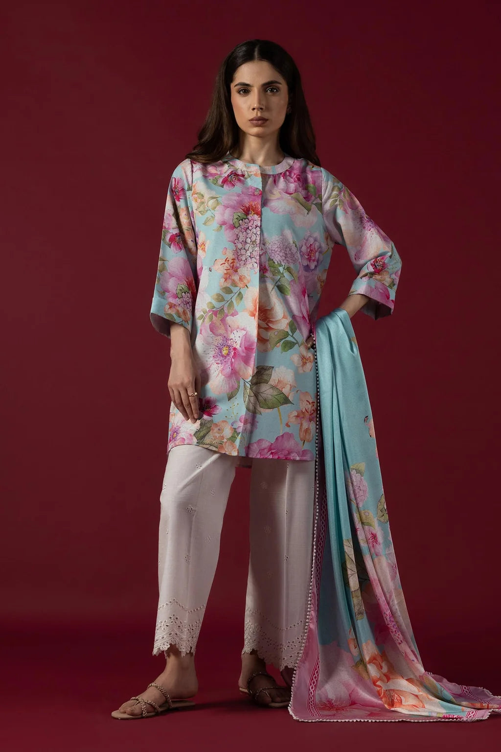 Stitched Dupatta